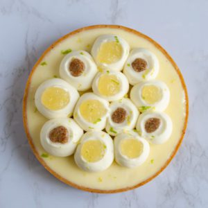 Tarte citron-yuzu & noisette