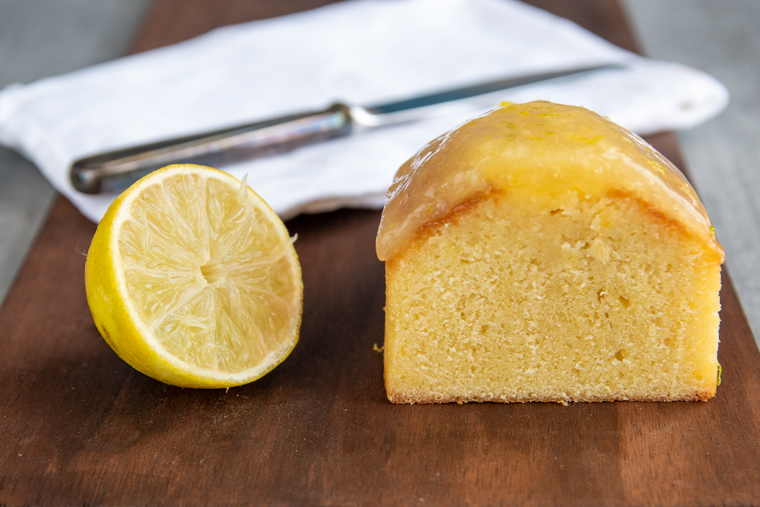 Découpe cake citron